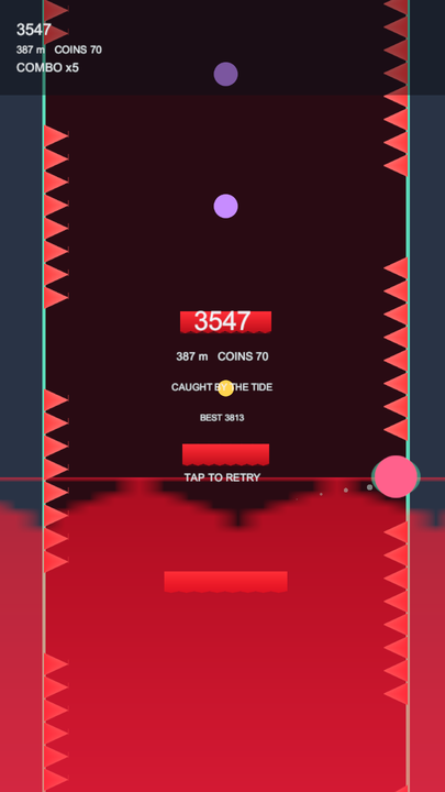 ゲームオーバーの死因が出る